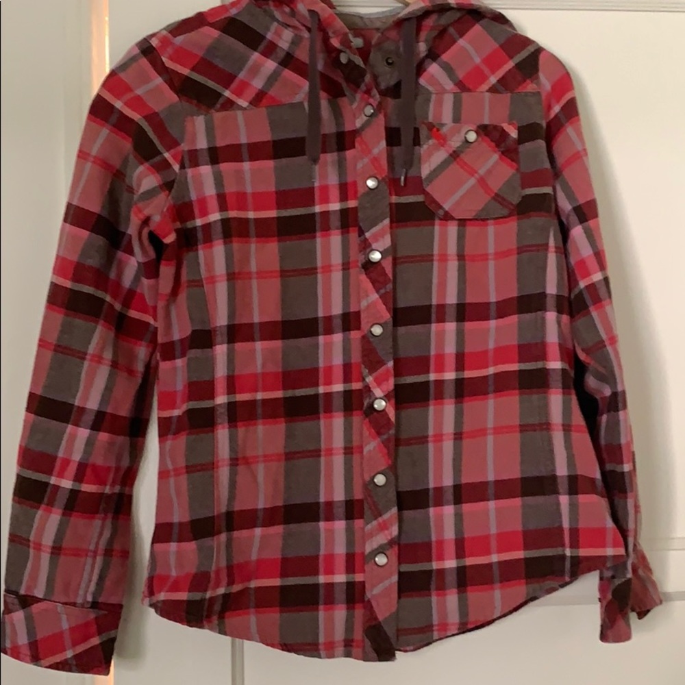 Hooded carhartt flannel